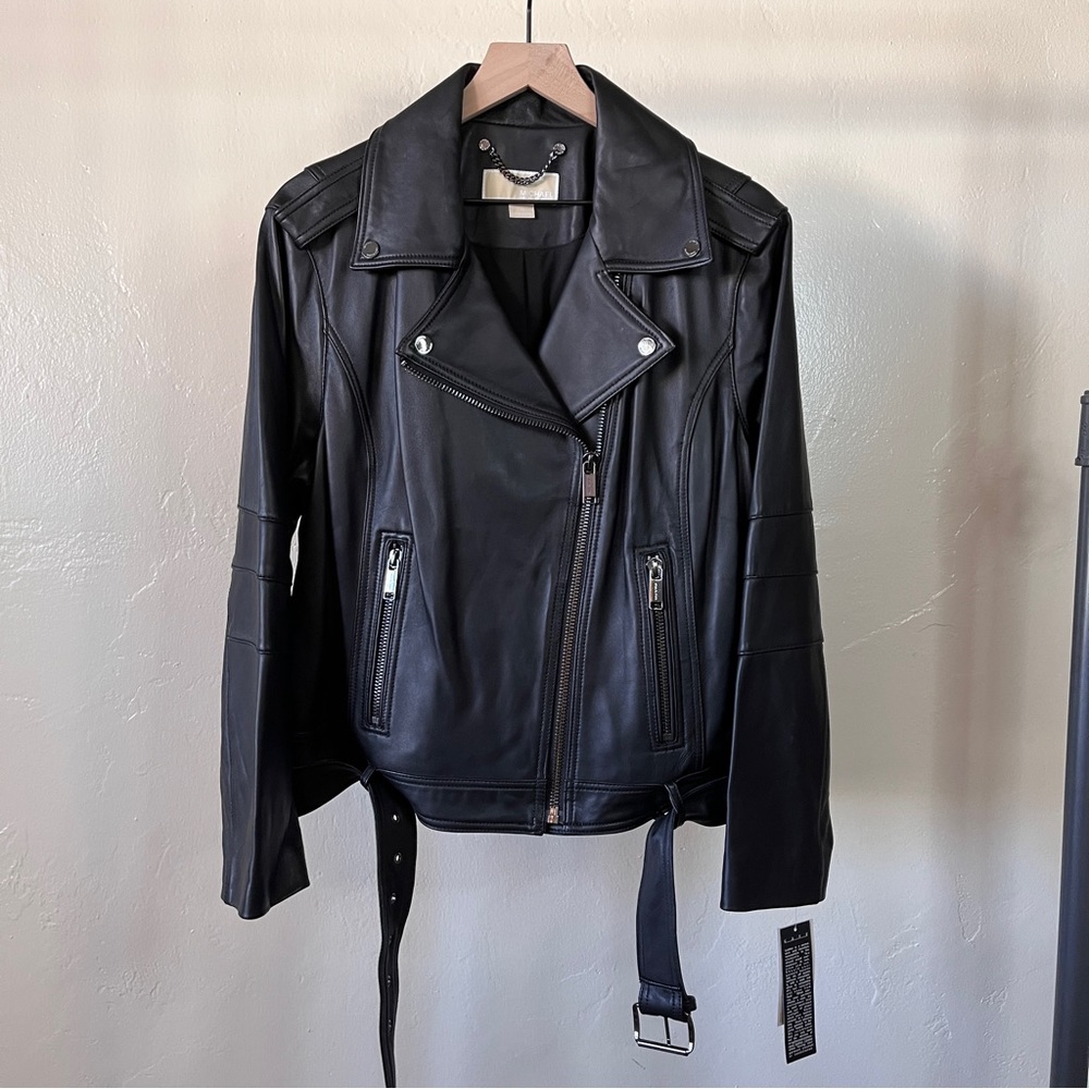 NWT Michael Kors Leather Jacket